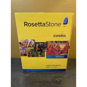 Rosetta Stone Español Totale Language Learning Software - Levels 1-5, Headphones